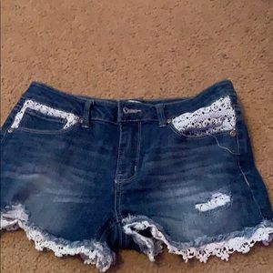 jean shorts